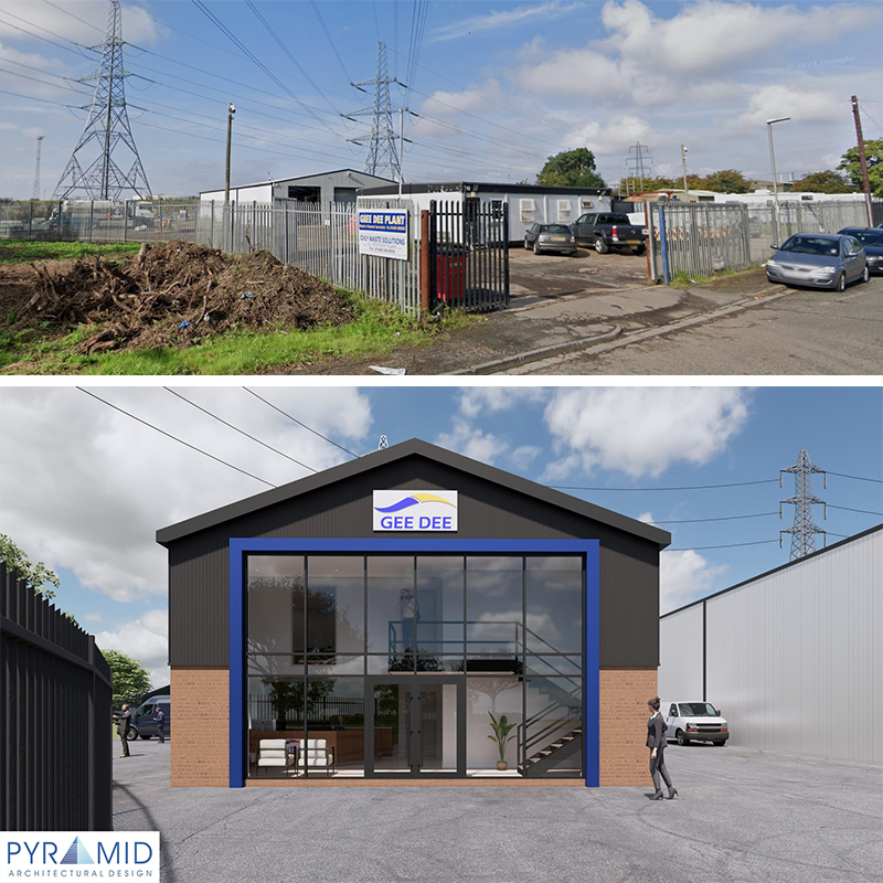 gee-dee commercial site build